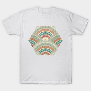 Pastel fan Greek patterns T-Shirt